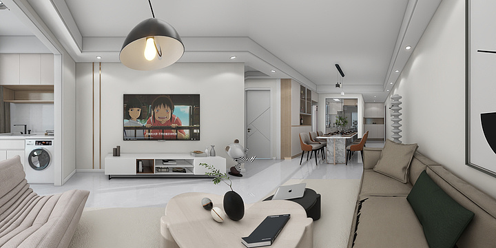 江都玖艺设计-金辉优步潘总-装修设计方案