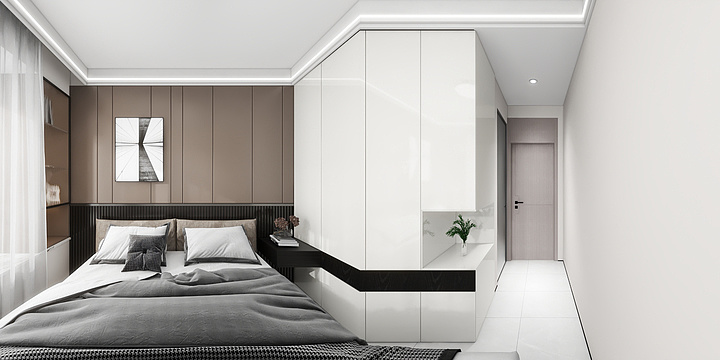 骑摩托的画图崽-北川万达二期-装修设计方案