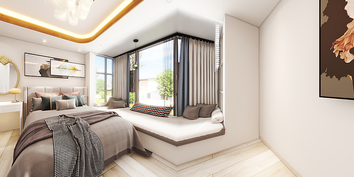 设计娥-160平方5室1厅2卫1厨-装修设计方案