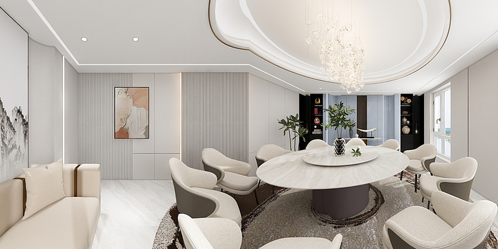 DesignerMs.Ding-包厢-装修设计方案