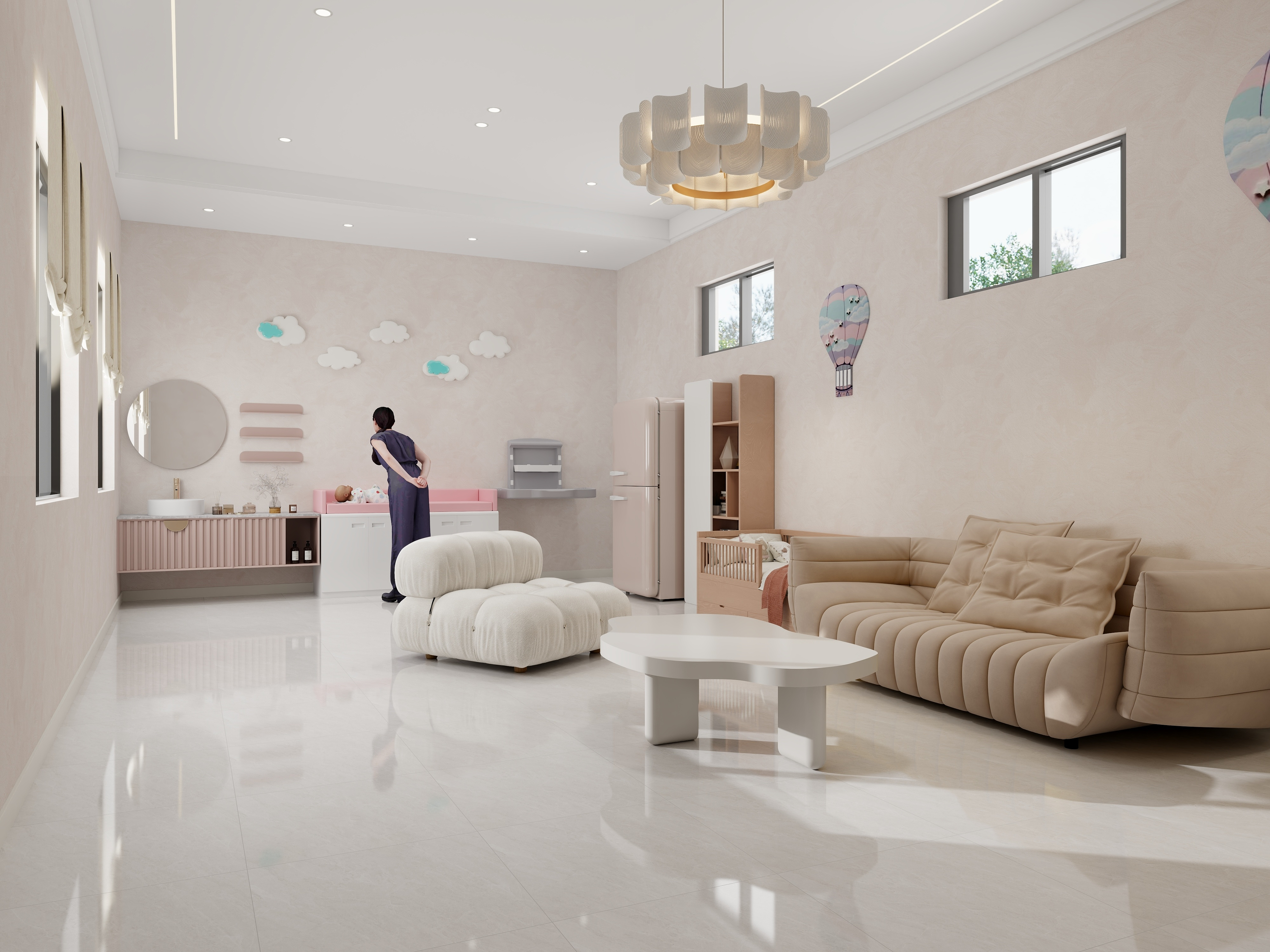 觅境设计工作室-母婴室-装修设计方案