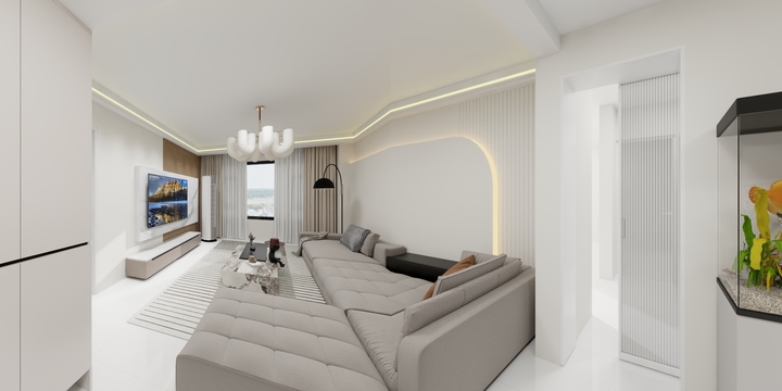 方岩室内线上工作室-景城华著8-1-502-装修设计方案