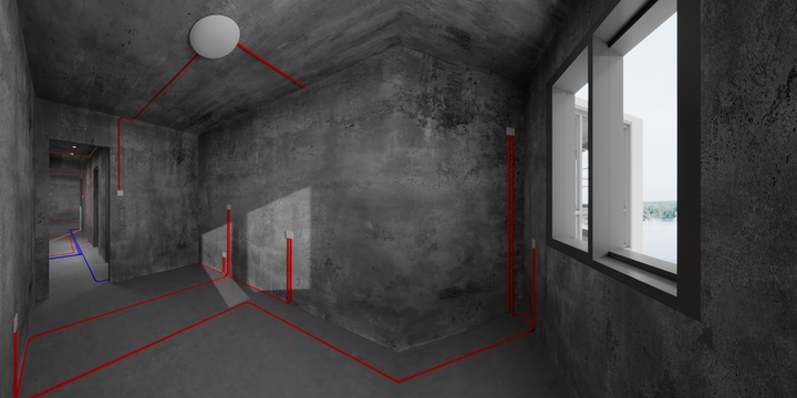 全案设计张媛-天通北苑一区2号楼-全案设计-水电全景-装修设计方案