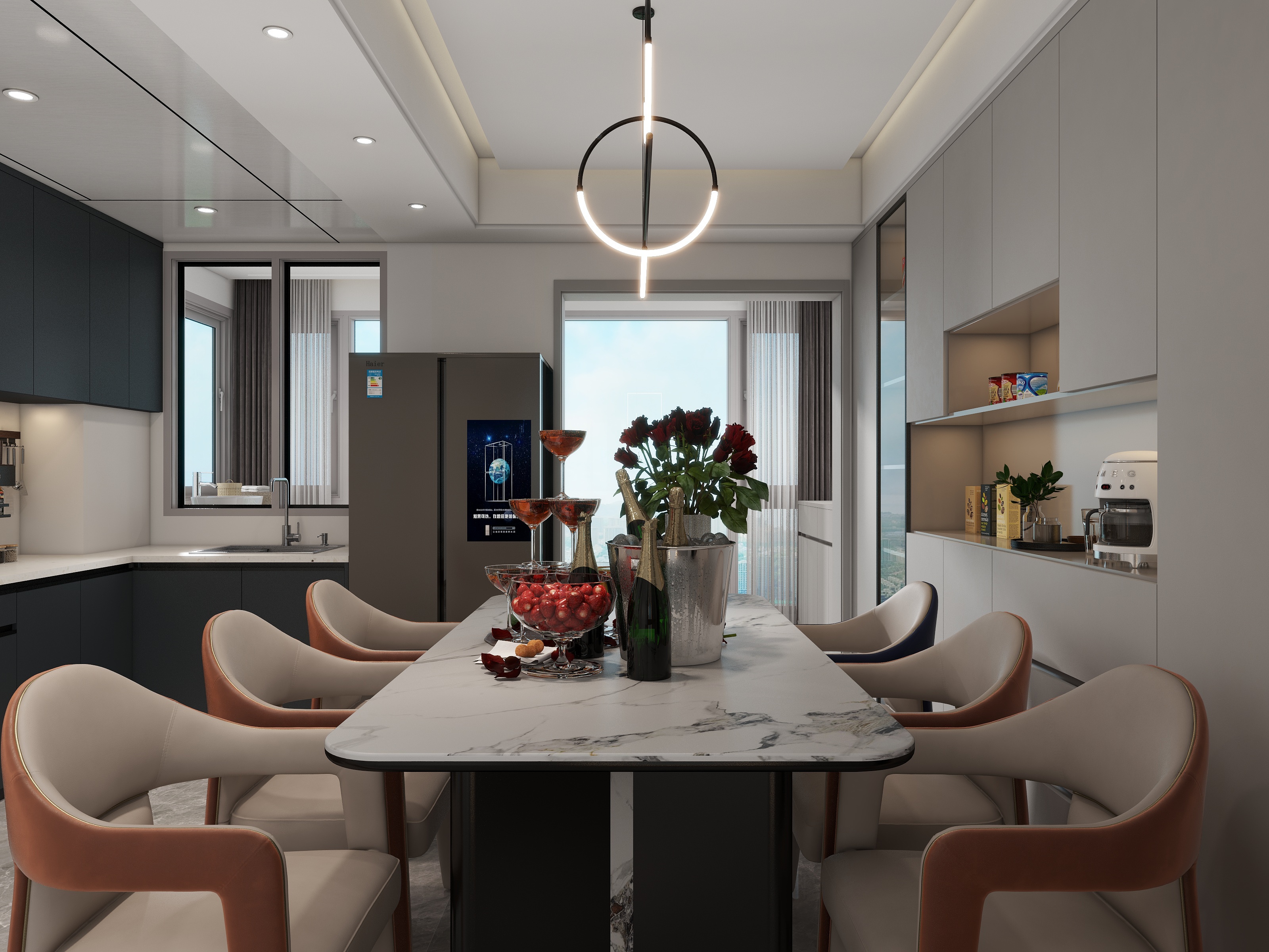 设计师一尘-「混搭」-御泉华府-云南瑞丽装修效果图