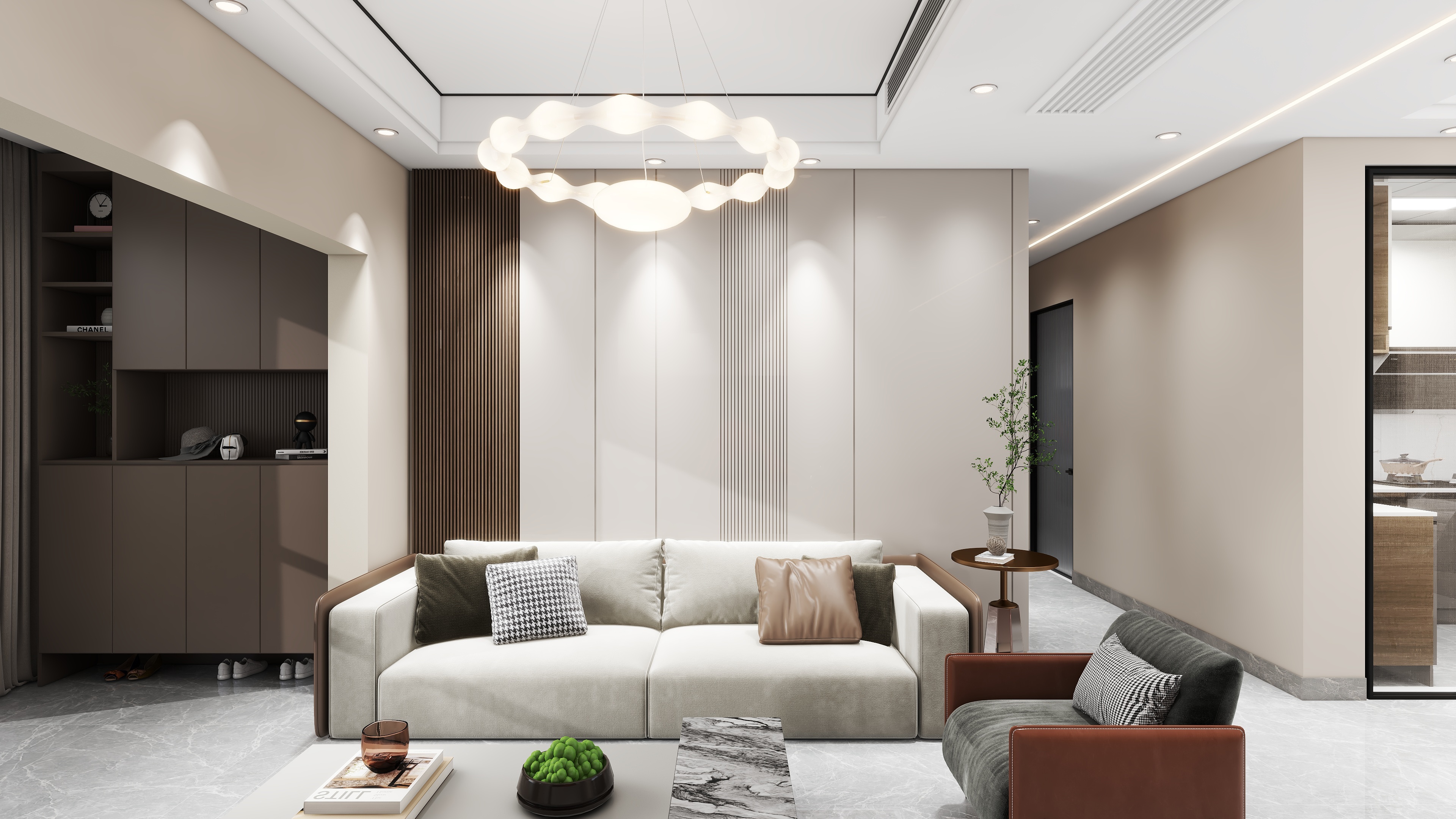 连州展飞整装馆-连州顺盈广场6栋04户型-装修设计方案