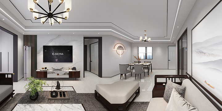 心乙-恒大五期107-A-装修设计方案