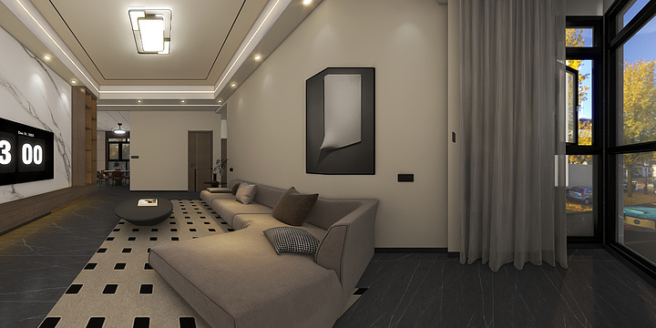 新视界设计工作室-金域中央6-2-202-装修设计方案