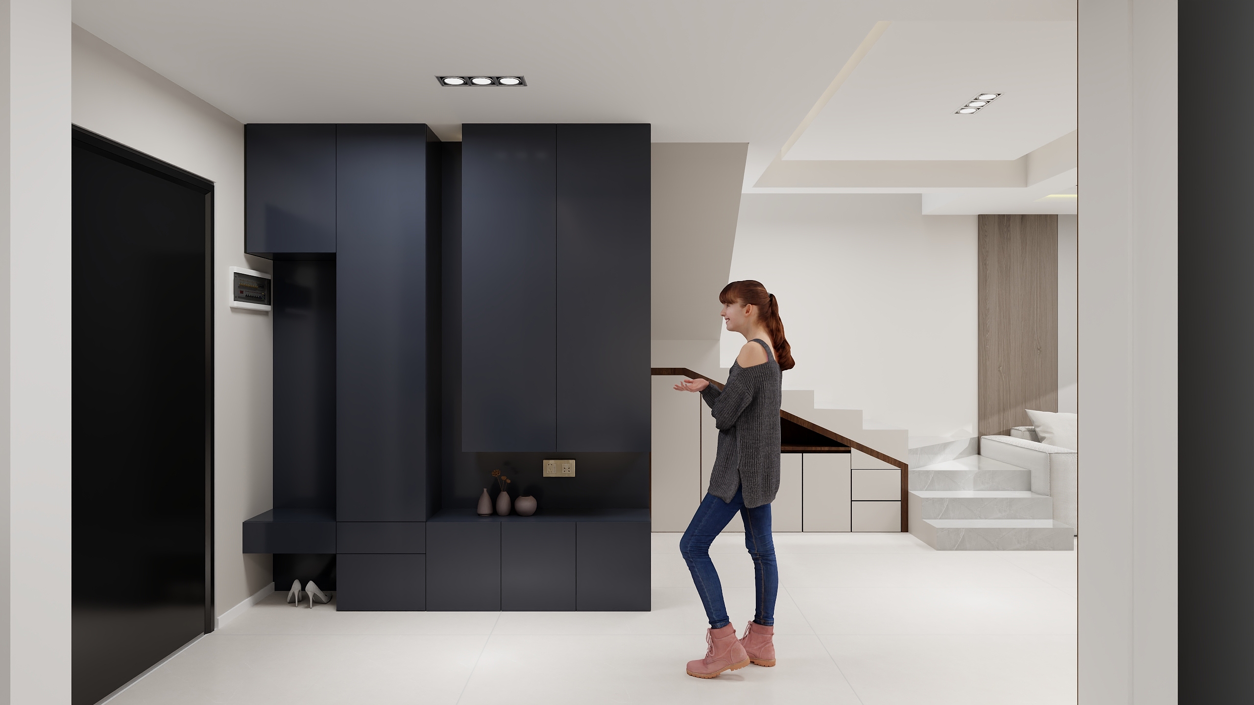 廖国太-91㎡1室-装修设计方案