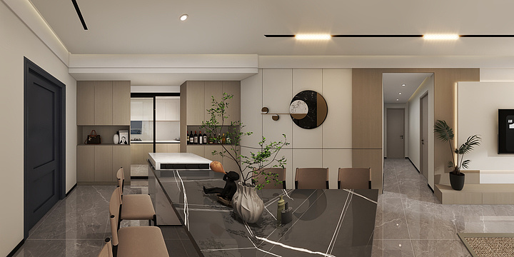 三合装饰iYnH-112㎡3室-装修设计方案