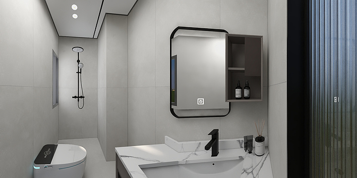 品格顶墙-金域学府6-1-1701-装修设计方案