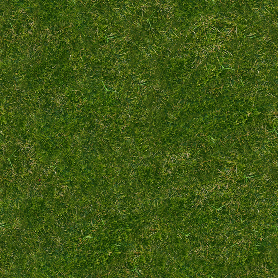 Grass Material 3D Model in Green for Soft Decoration