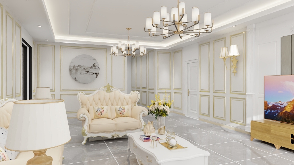 她怎么不明白-轻奢-装修设计方案