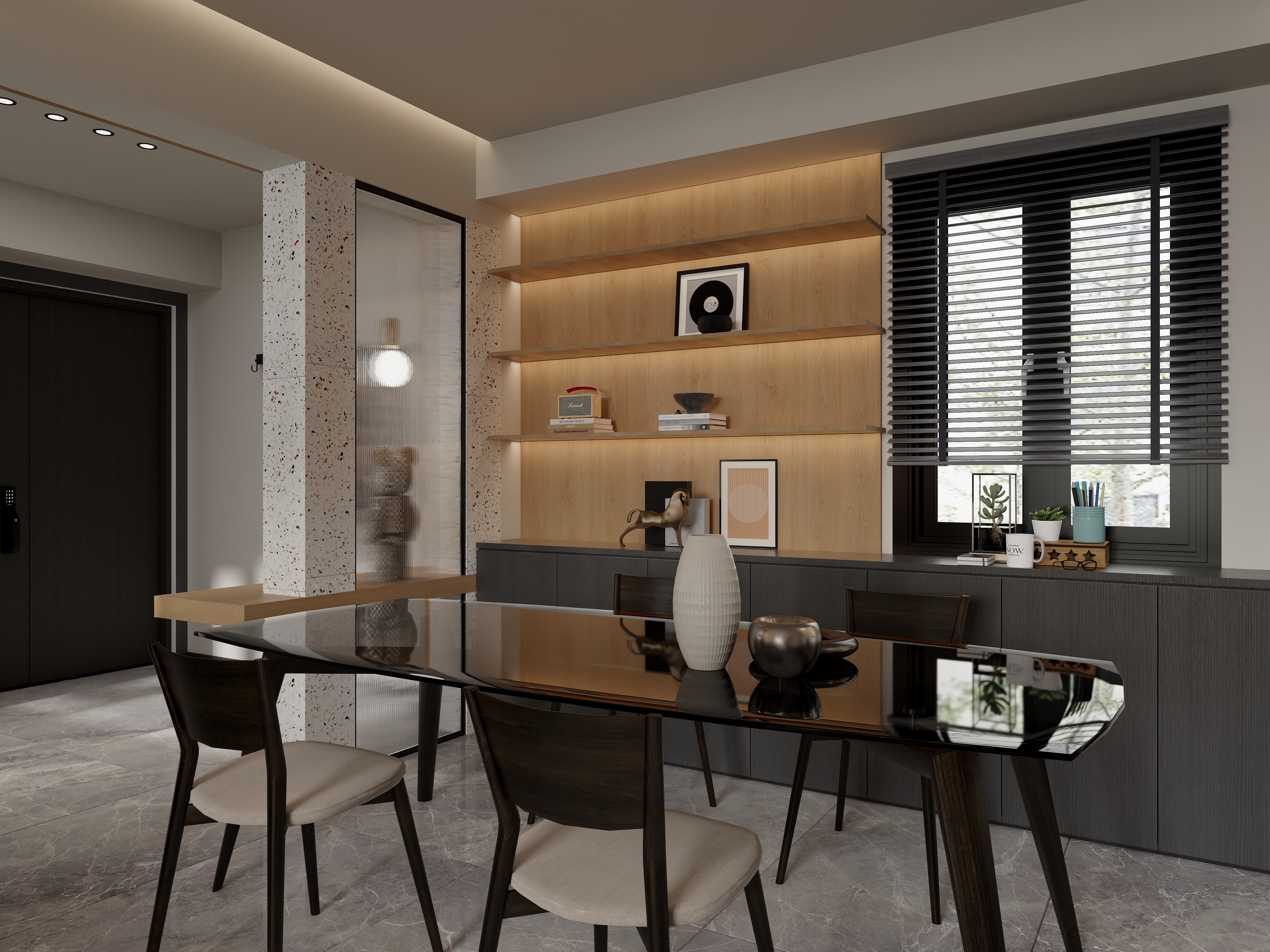 一个爱睡觉的懒虫-137㎡2室装修效果图