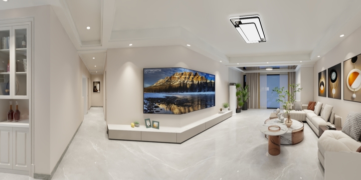 衡阳昌优设计贺士军-承龙·大名城夏总雅居装修效果图-装修设计方案