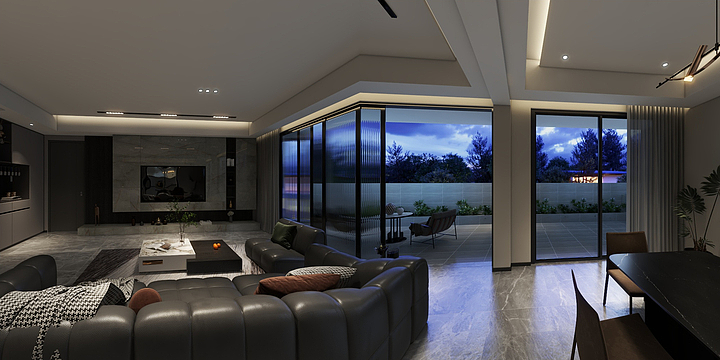 原创效果设计中心-酷家乐导入1-装修设计方案