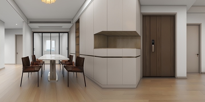 烟台装修尚都设计-飞龙上观城4-1-202夏女士雅宅设计方案-装修设计方案