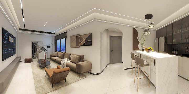 张坤-闽泰-第一城-26-904室-装修设计方案