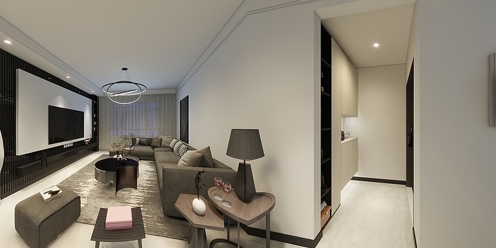 .赵财猫.-璟和天第 效果图-装修设计方案