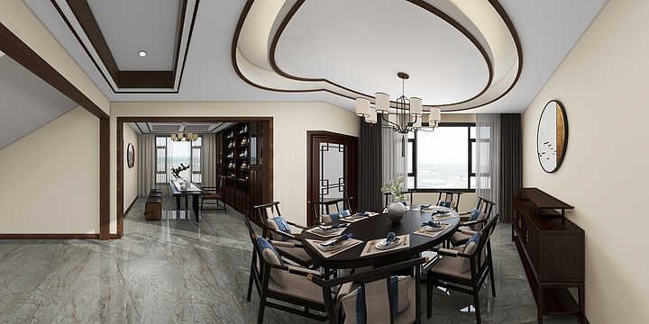 秀山街溜子-长滩村别墅舒勇叔.dwg-装修设计方案