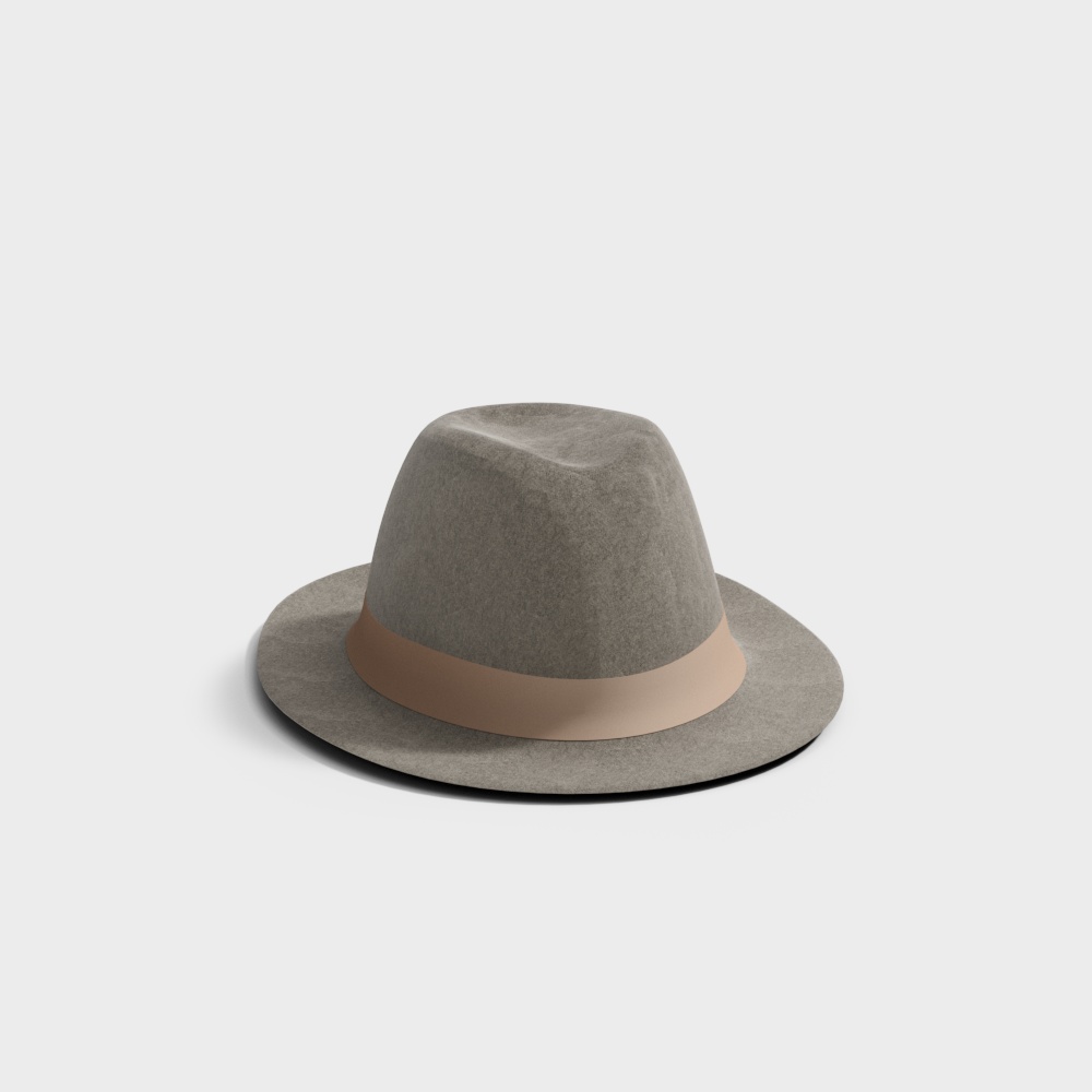 现代帽子3D模型