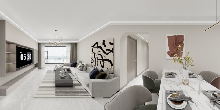 阿眞丫-阿豪 碧桂园128㎡（最终版10.27）-装修设计方案