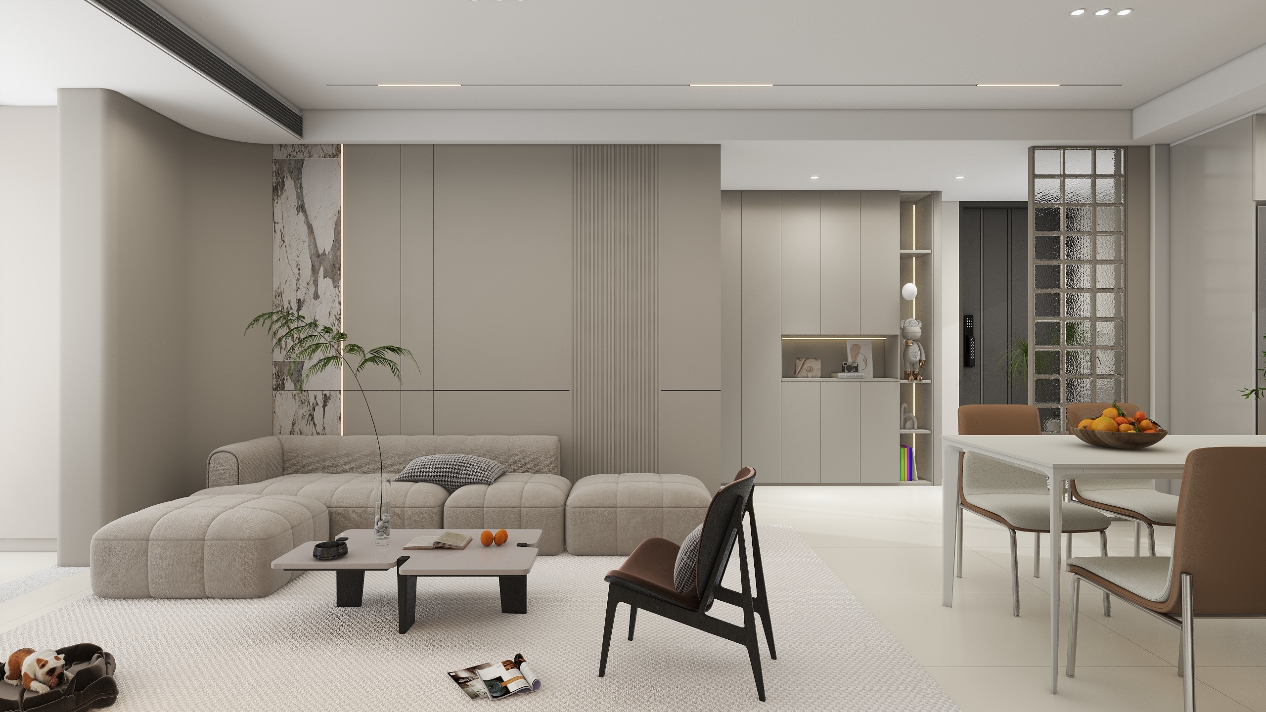 134****6708丫丫-凤樾府（东樾府）10#803 -平面布局图-（2）-装修设计方案