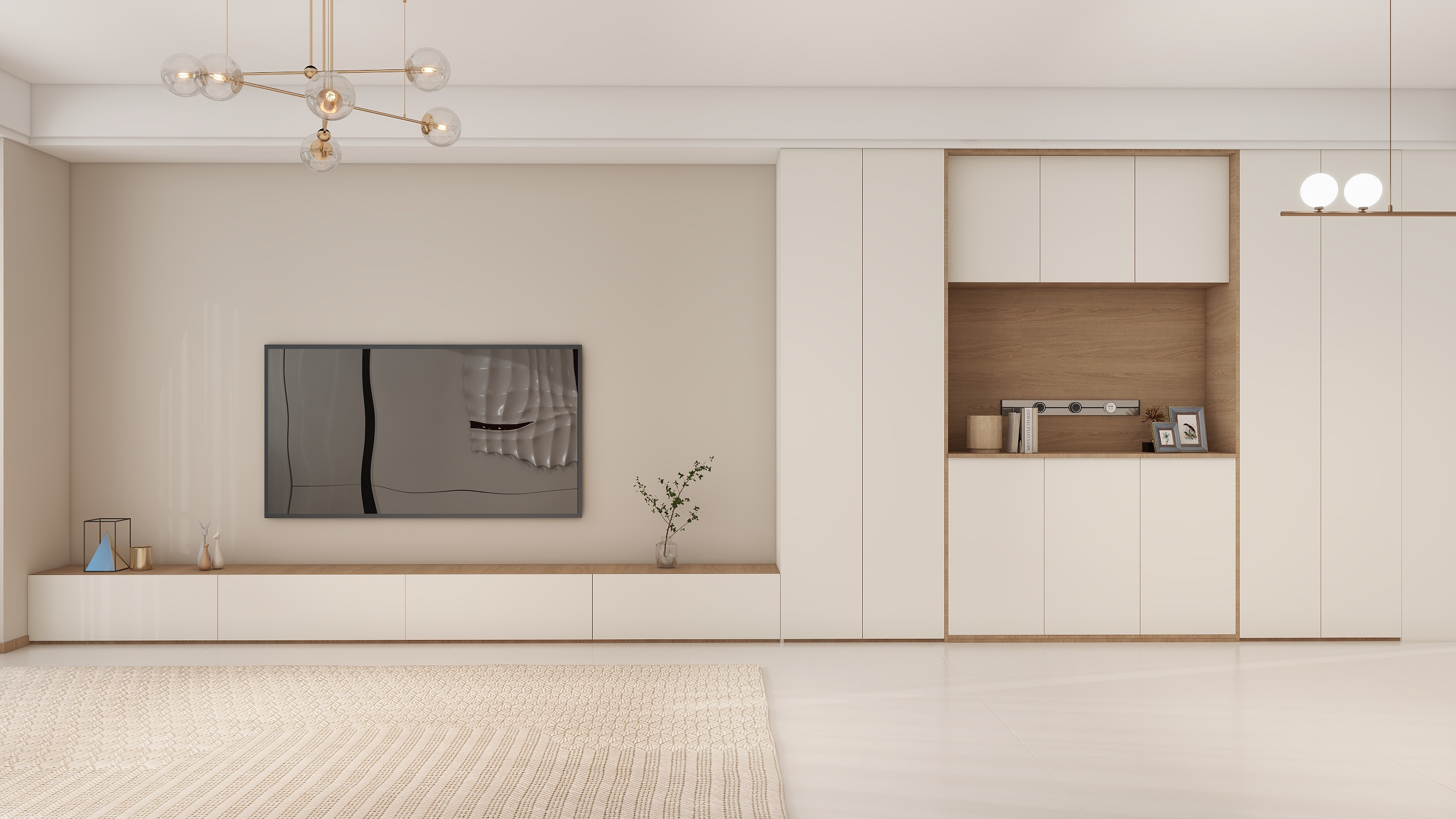 设计师益航-绿城桂语兰庭原木105㎡3室-装修设计方案