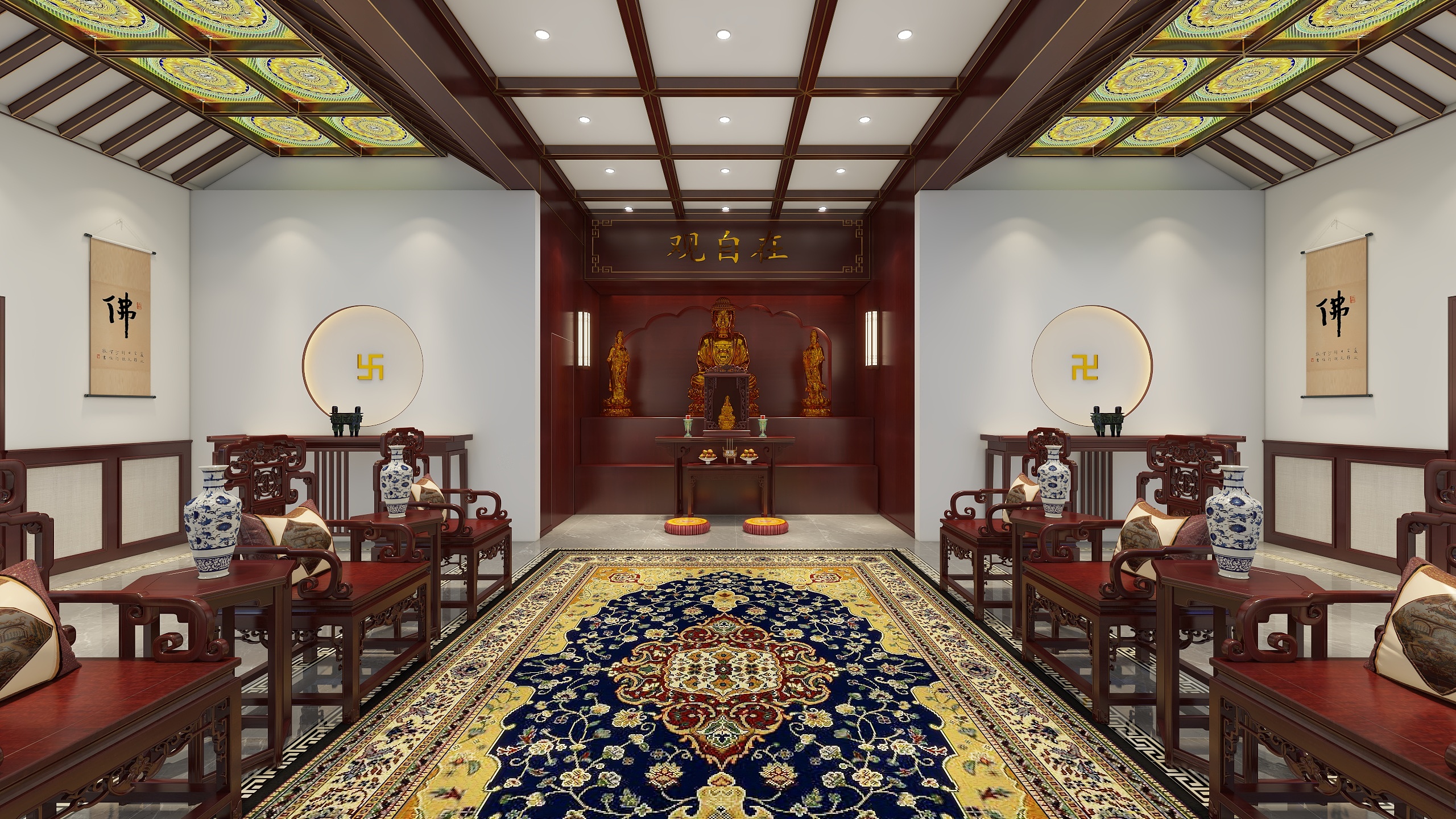 天策府设计李-佛教主题新中式-装修设计方案