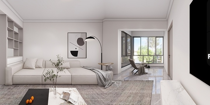 魏月I-三和国际花园98平方-装修设计方案