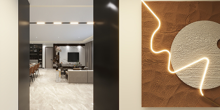 室内设计狐-轻奢汶上中玮星悦城128-装修设计方案