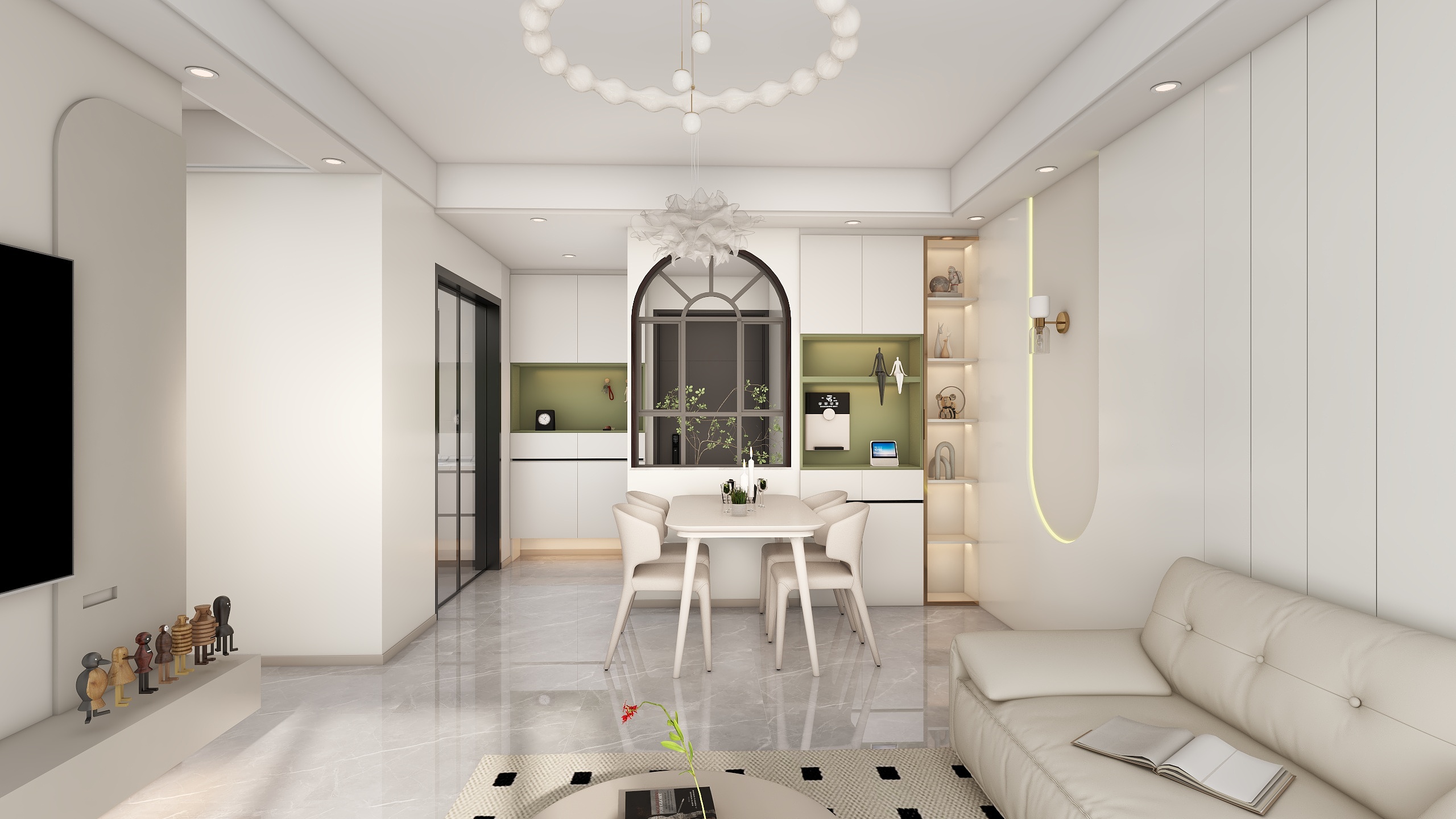 MC的幸福生活-京商会奶油风-装修设计方案