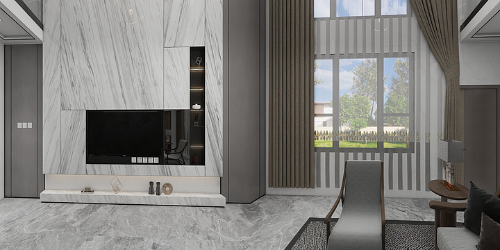 鑫鸿宇建材-红松天花-装修设计方案