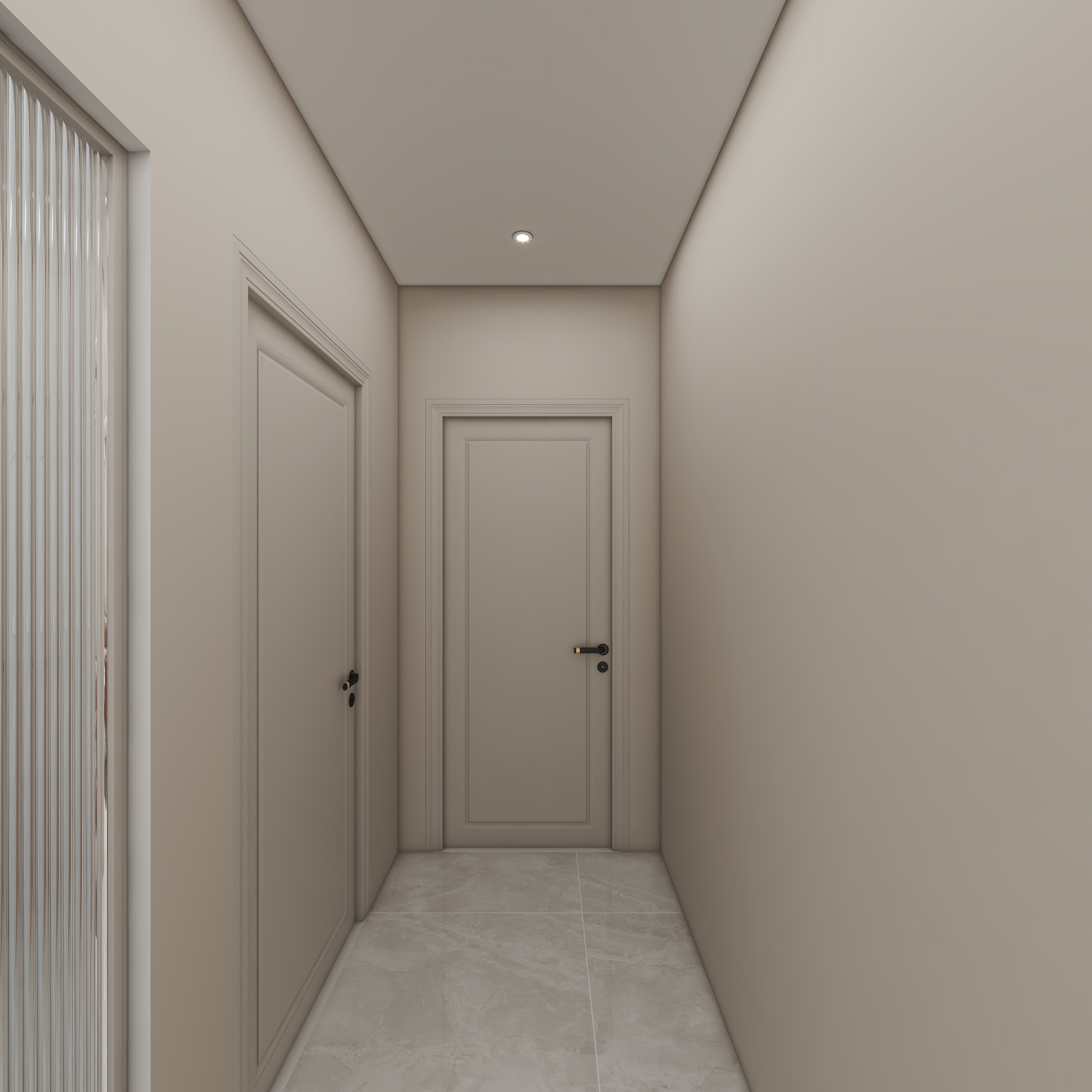 壹诺设计工作室-107㎡3室-现代简约 一层客餐厅装修效果图第4张