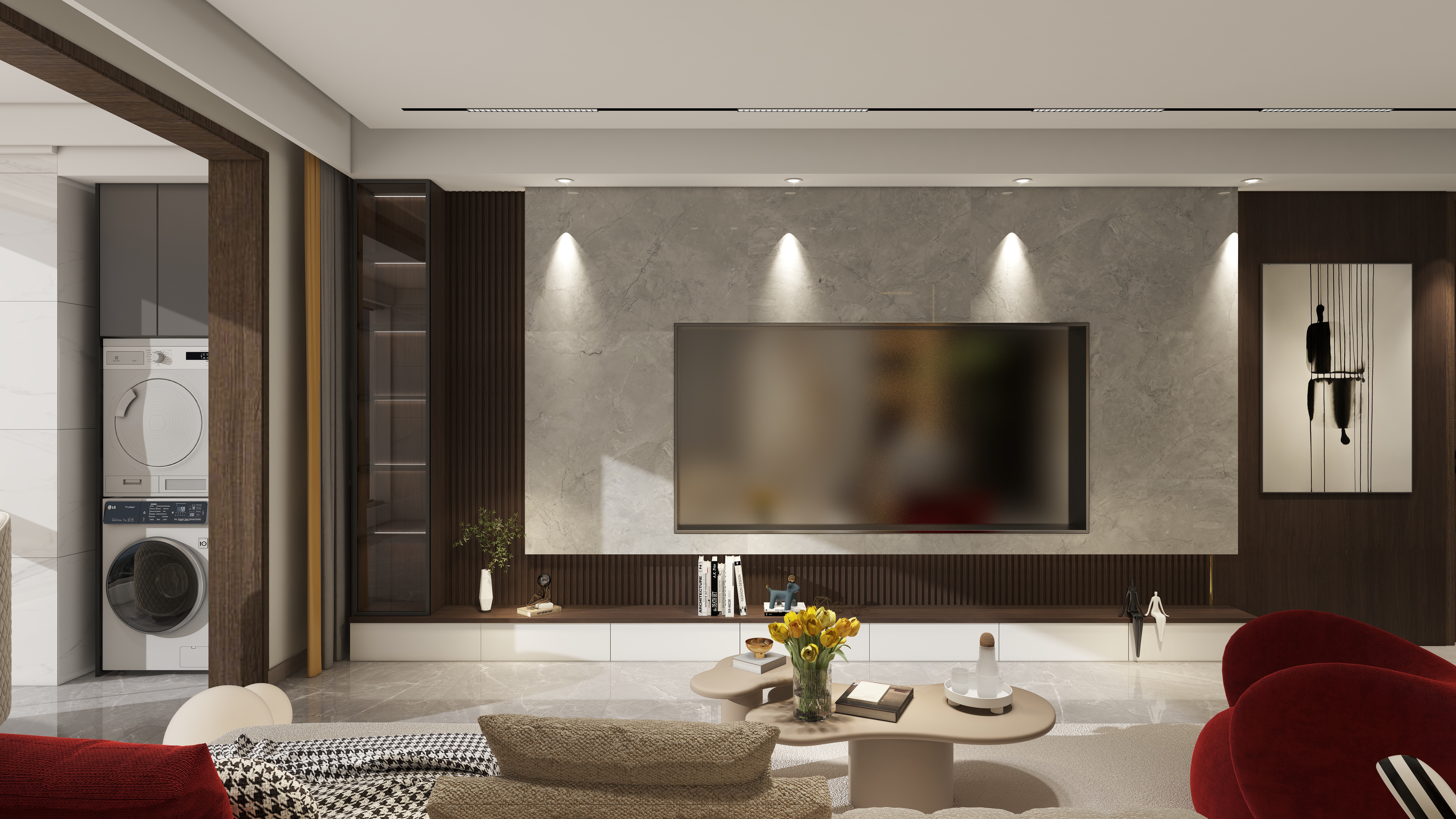 设计师如一-望度山月现代简约135㎡2室-装修设计方案