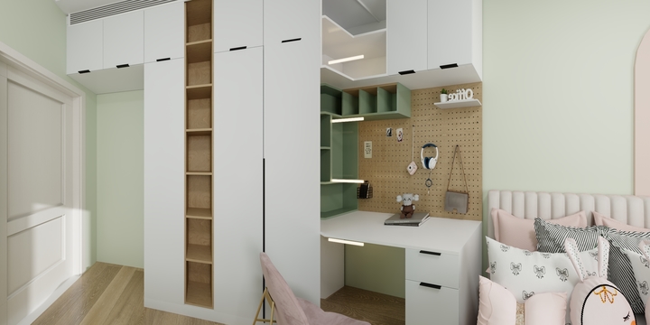 翟新星-吕总公主房-装修设计方案