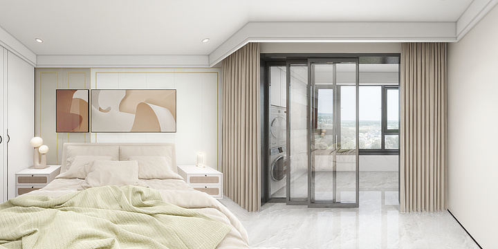 设计师彭念-现代轻奢东屏二期6#1108_陈总-装修设计方案