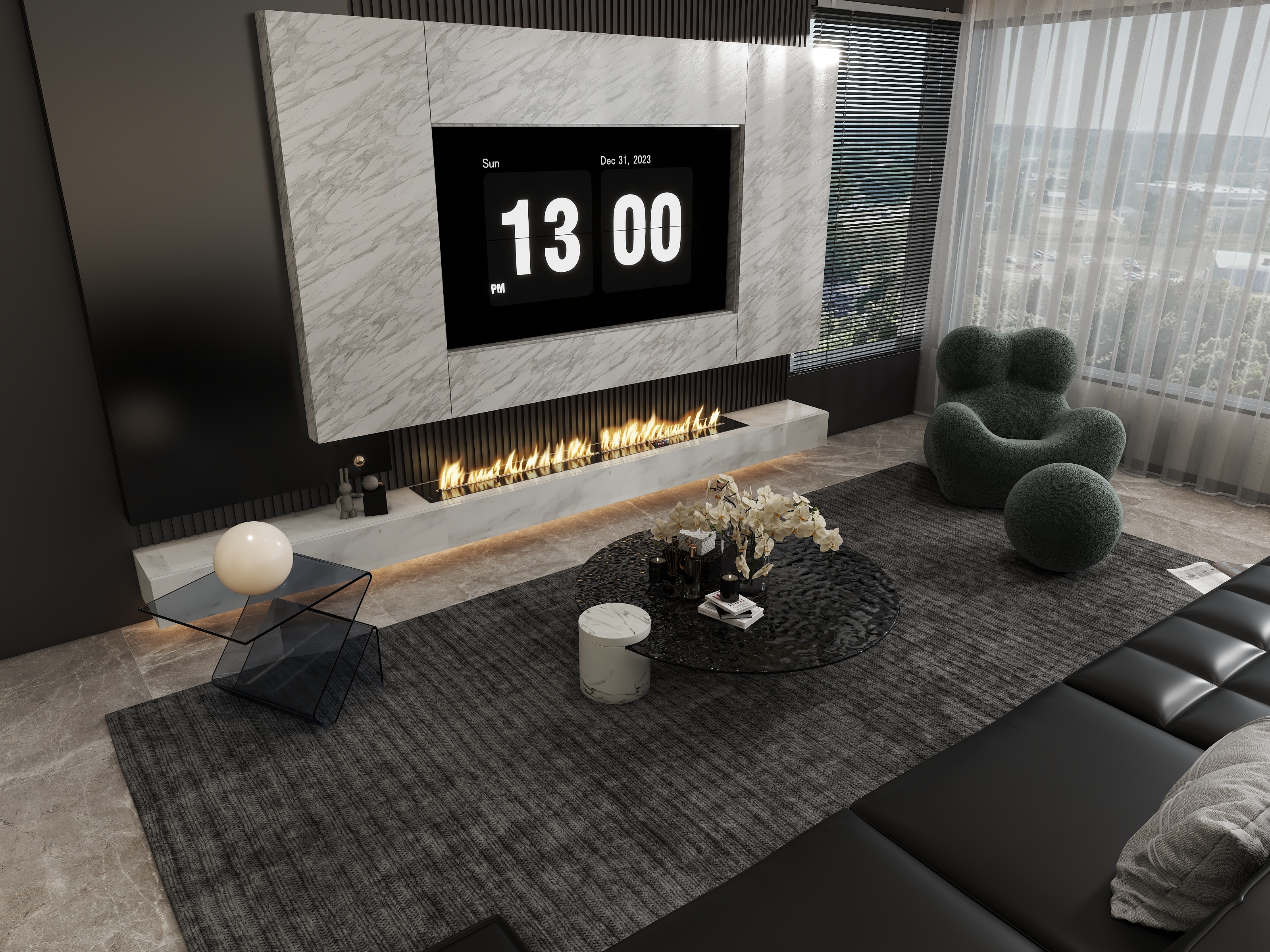 黄家文-黑白灰空间定义-装修设计方案