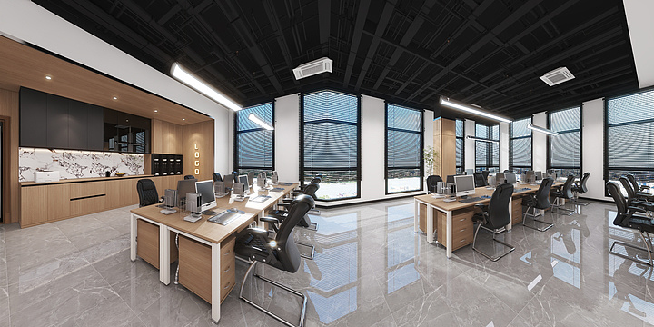 设计师刘园园-元泰中心24楼公共办公区105-装修设计方案