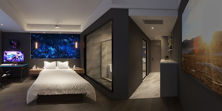 Designer飞-电竞酒店2-装修设计方案