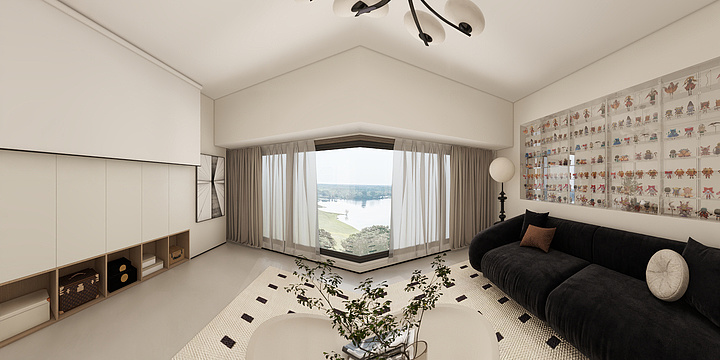 Elvizs-万象天成73㎡2室-装修设计方案