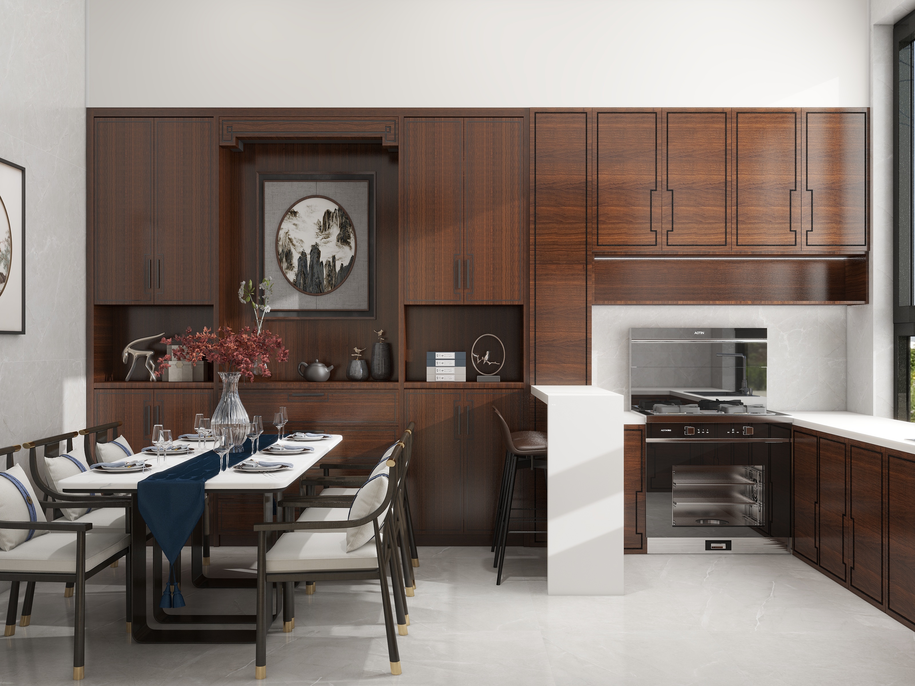 清枫装饰15649348687-营盘自建房2套-装修设计方案