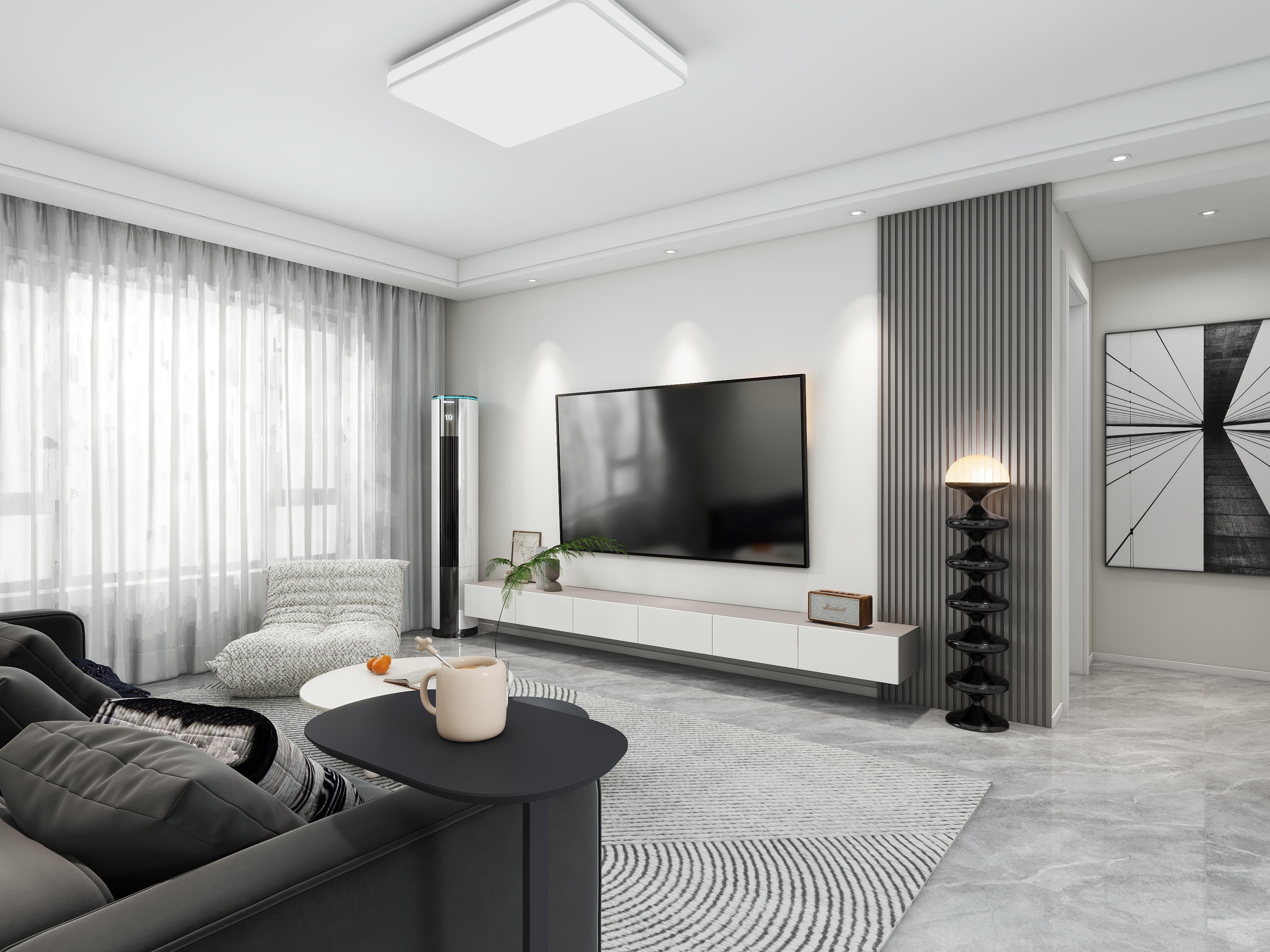 平一.-水岸华府-二期95㎡-装修设计方案