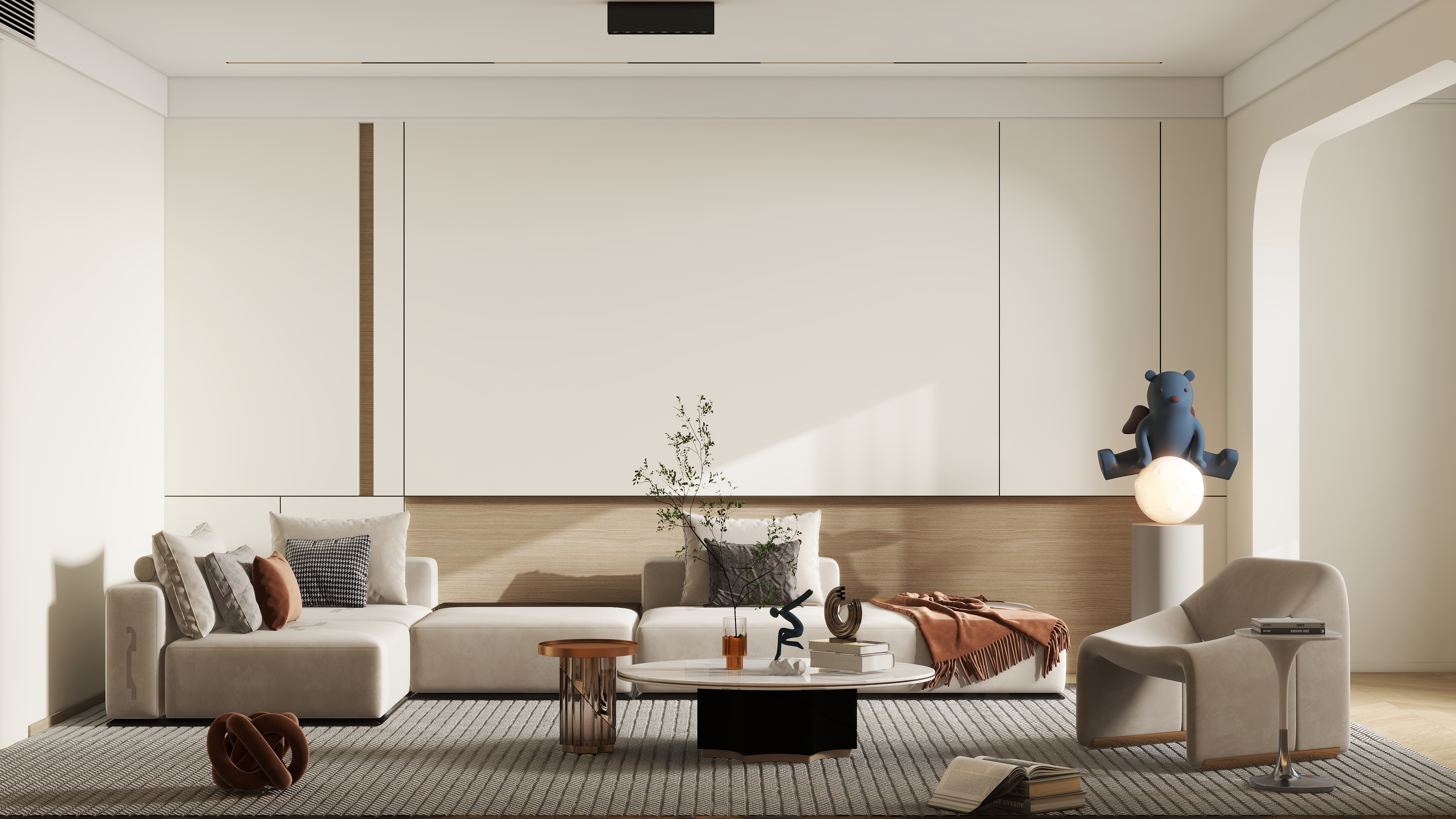 设计师珂源-五原瑞京名弟小区装修效果图