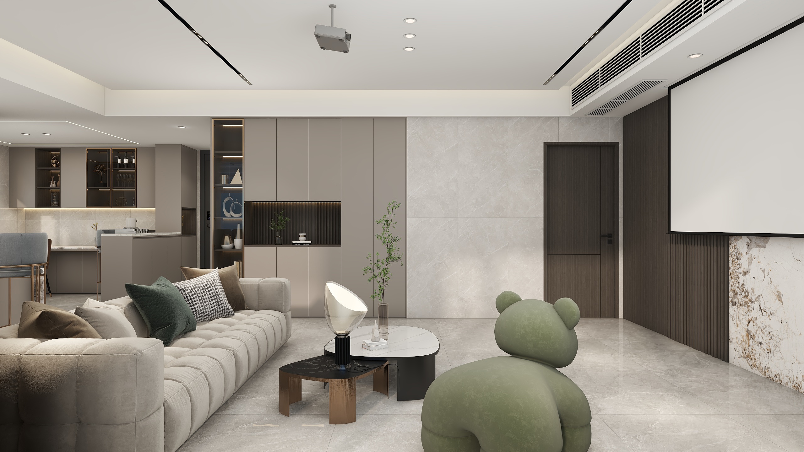 惠州装修找沫竹-万锦城-唯奢装修效果图