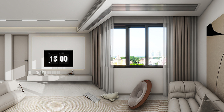 XB空间设计-甘露花苑-装修设计方案