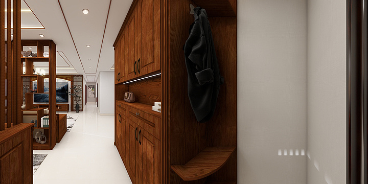 臻品家居定制木子李-福瑞尊府8-1-601雅居-装修设计方案