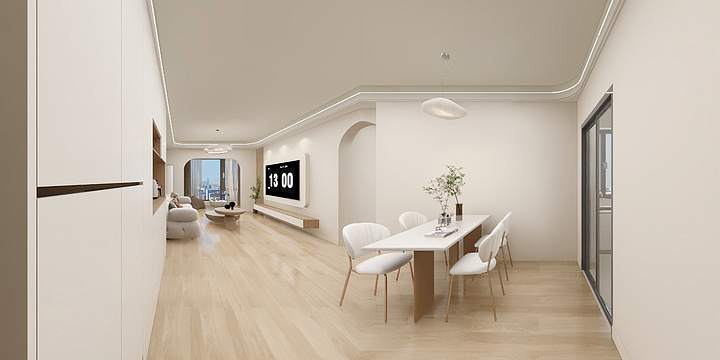 臻品家居定制木子李-鼎源壹号2-2303雅居-装修设计方案