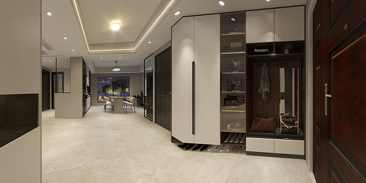 晨亮装饰设计-万基印象城18幢西单元904 - 副本(1)-装修设计方案