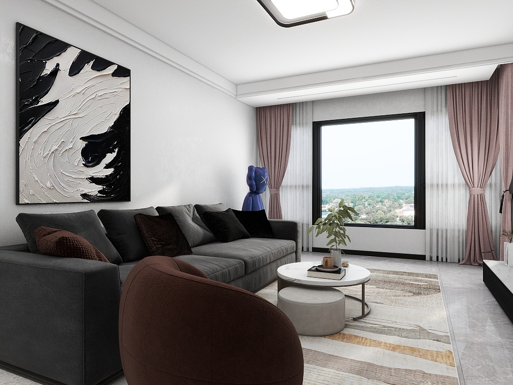 高振强原创作品-金地悦城大境朗悦-装修设计方案