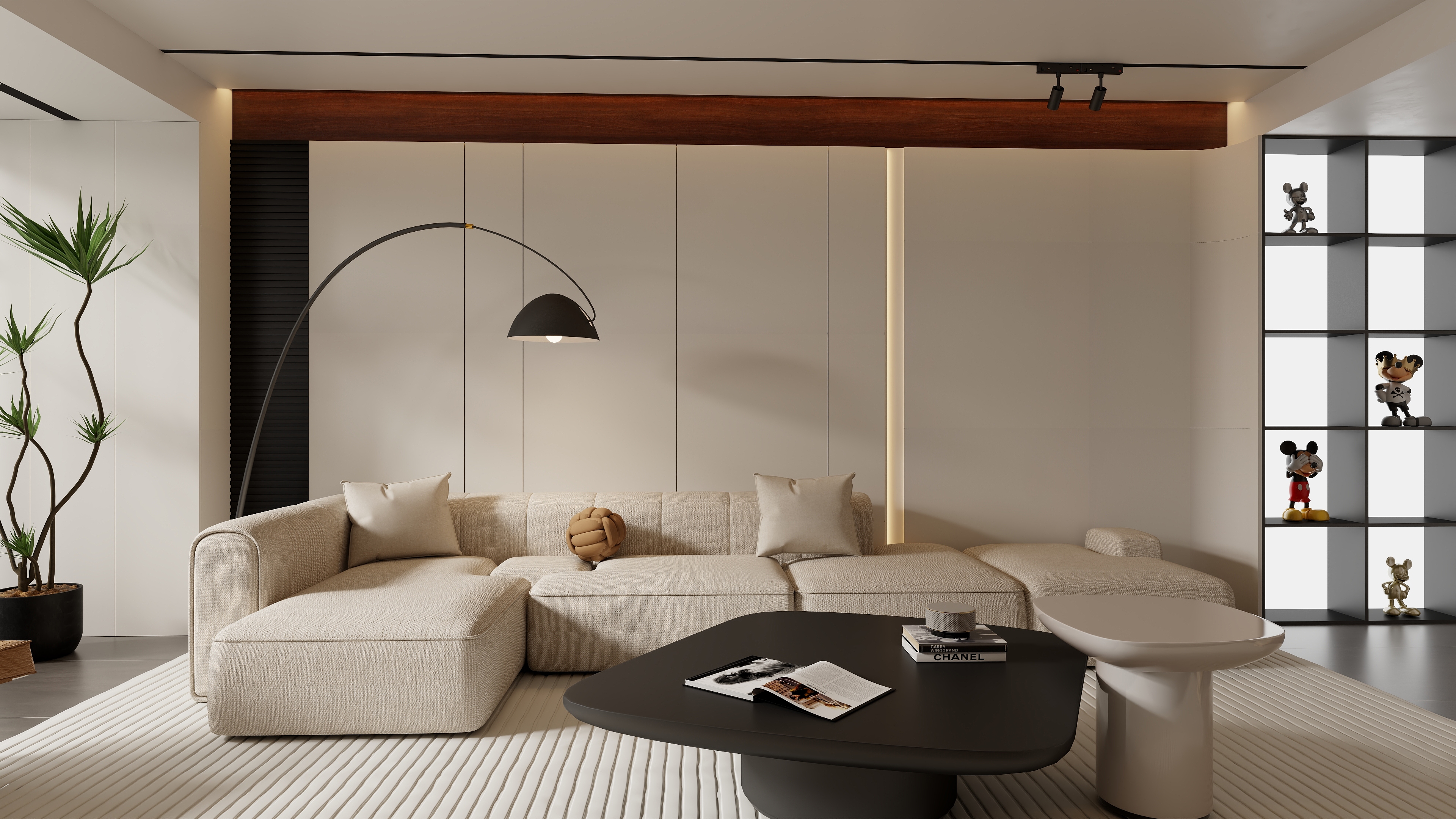 书涵|Harder-【尘光】60m²现代简约风格-装修设计方案